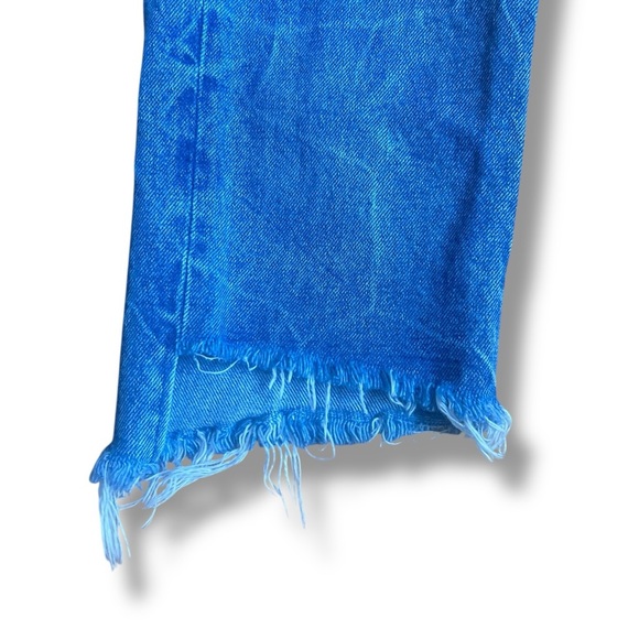 GRLFRND Helena High-Rise Straight Jean in My Sharona Size 27 Raw Hem - Picture 6 of 14